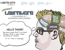 Tablet Screenshot of learnmore.lawbore.net
