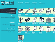 Tablet Screenshot of lawbore.net